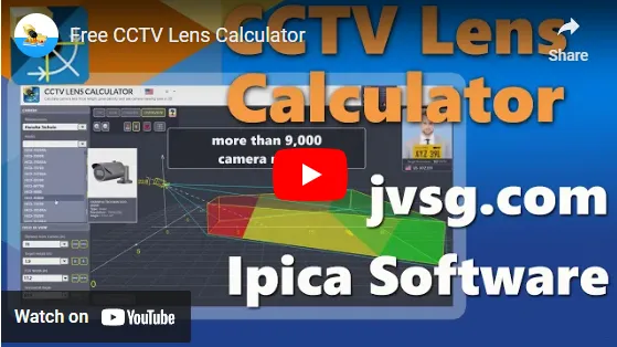 CCTV Lens calculator